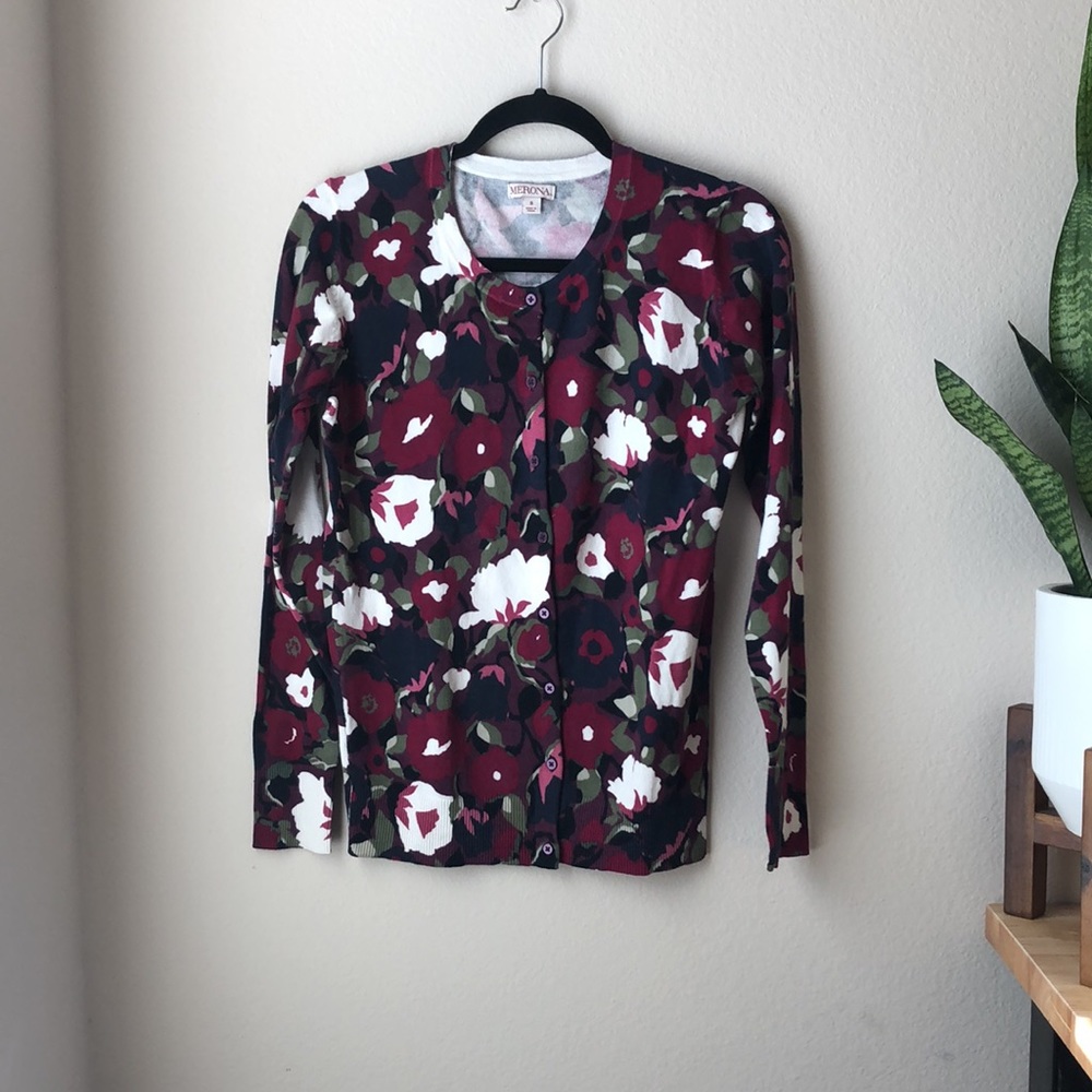 Merona Floral Sweater